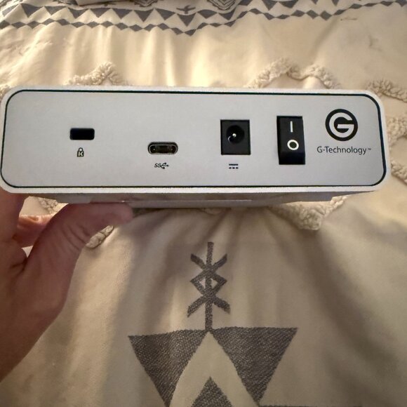 G Tech GDrive 10 TB USB-C Hard Drive Desktop HD GTech Drive for Work - Picture 4 of 5